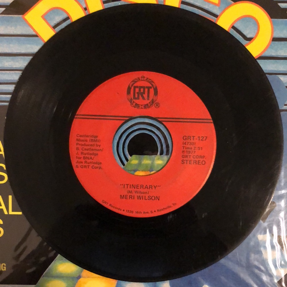 Meri Wilson Telephon Man Vinyl 45 Record '77